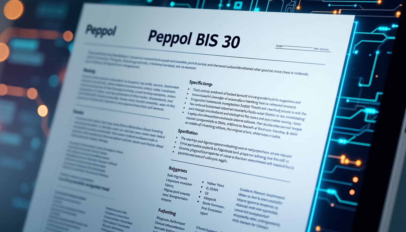 découvrez notre guide complet sur le fichier exemple peppol bis 3.0. apprenez les bases de l’edi, comprenez la structure des fichiers et facilitez votre intégration avec ce tutoriel pas à pas destiné aux débutants.