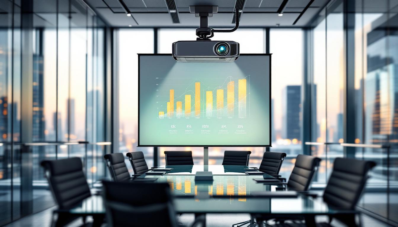 découvrez notre comparatif des meilleurs vidéoprojecteurs bureautiques pour réussir vos présentations en entreprise avec une qualité d'image optimale et une facilité d'utilisation.