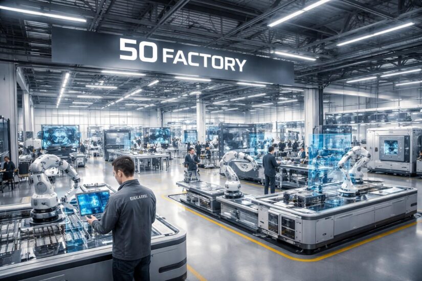 Les technologies révolutionnaires adoptées par 50 factory pour innover