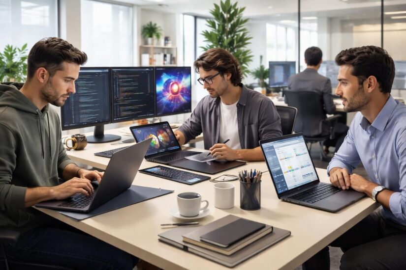 Par métier : choisir PC portable pour dev graphiste commerciaux