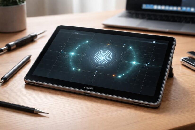 Tablette Asus : tester écran, capteurs et digitizer facilement