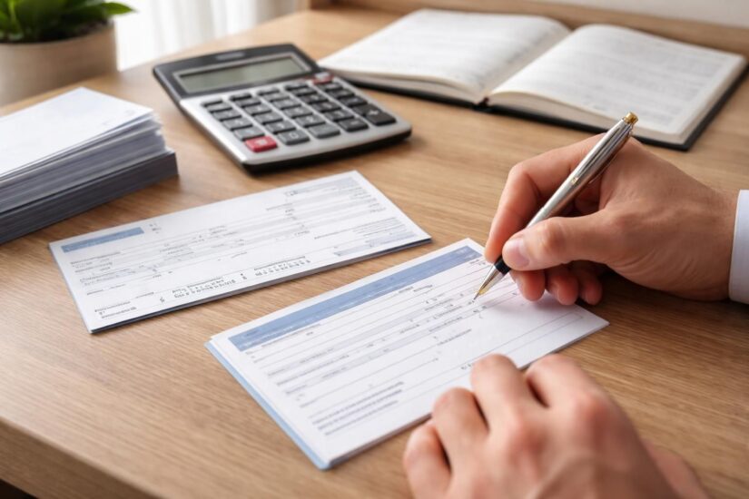 Guide détaillé pour bien remplir un bordereau de remise de chèque