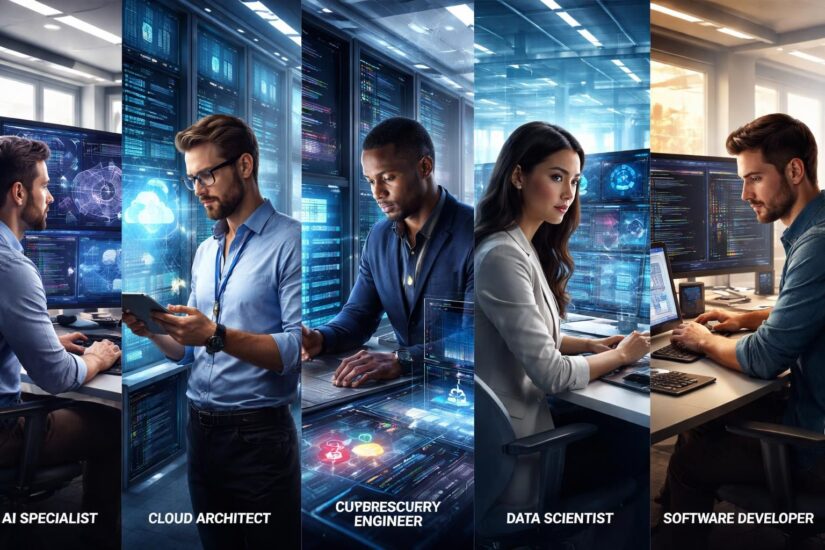 Les 5 métiers les mieux rémunérés dans l&rsquo;informatique