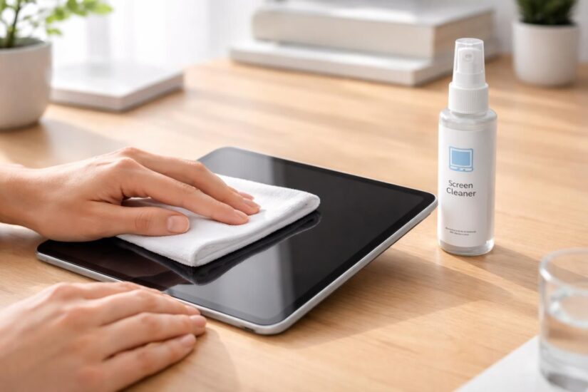 Routine : nettoyer sa tablette en 2 minutes chaque semaine