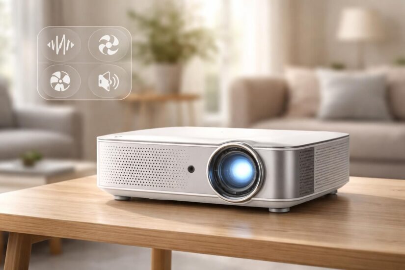 Vidéoprojecteur LED : bruit, ventilation et mode silencieux – comment trancher
